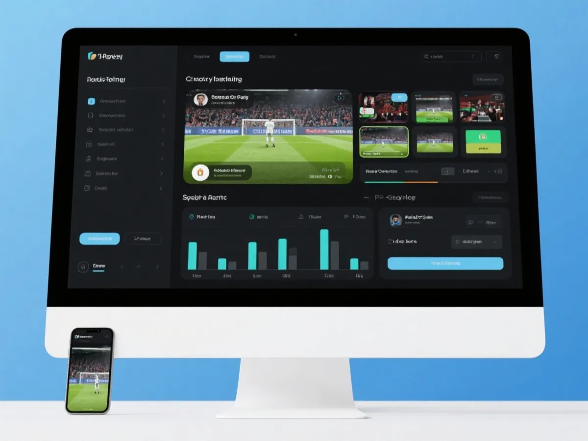 直播平台界面展示